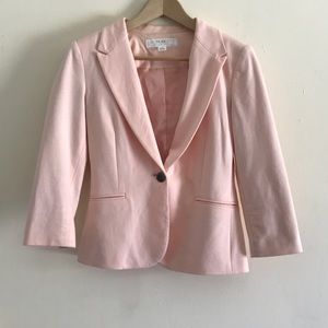 Pink Jersey Blazer
